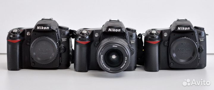 Nikon D80 body (kit 18-55 ) модернизирован