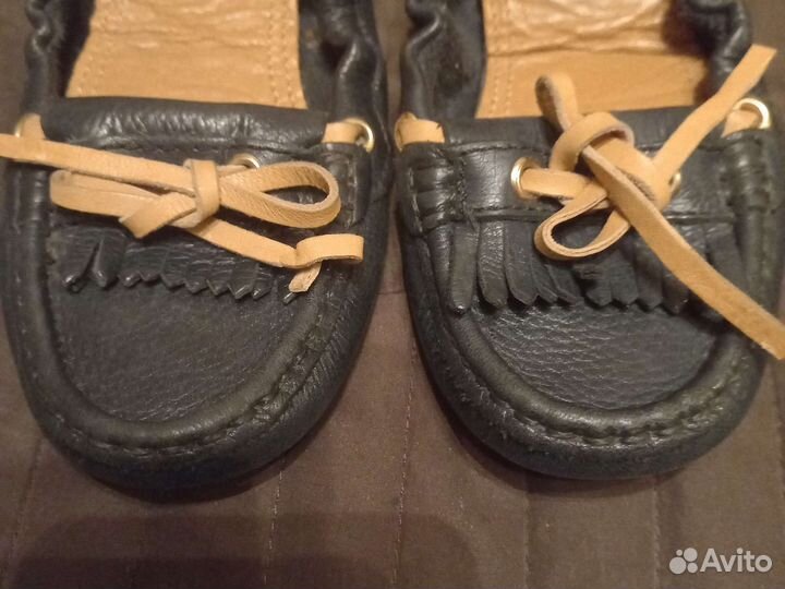 Продам кожаные мокасины Masssimo Duti