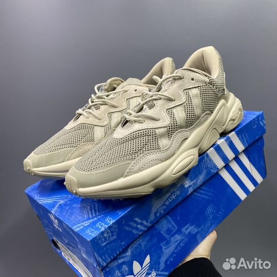 Кроссовки мужские Adidas Ozweego Beige 46-47размер