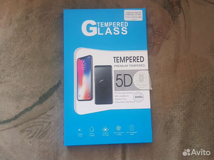 Защитное стекло samsung j3 pro 5D