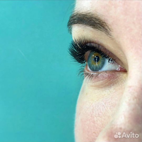 Наращивание ресниц/ оформление бровей