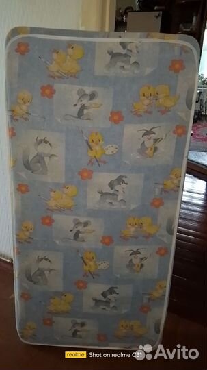 Матрас детский 120 60 бу