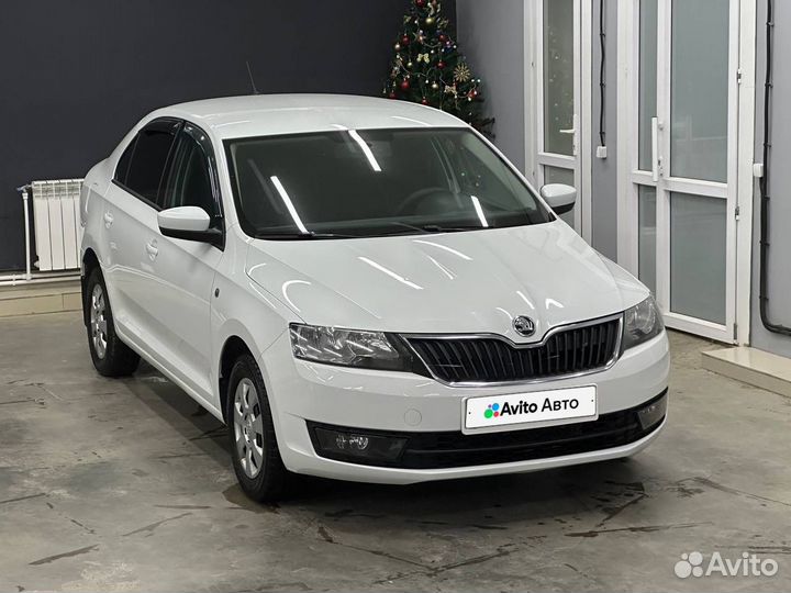 Skoda Rapid 1.6 МТ, 2017, 162 000 км