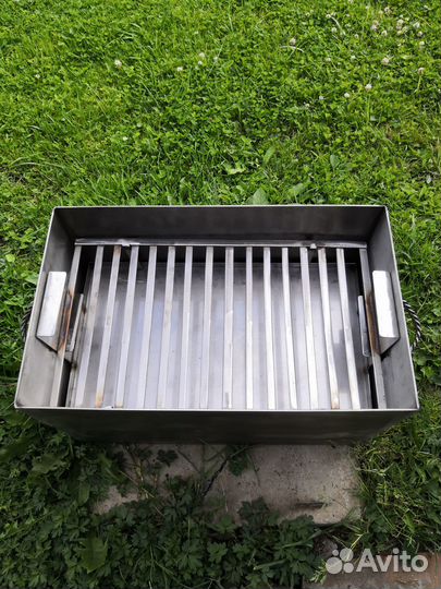 Коптильня горячего копчения из нержавейки