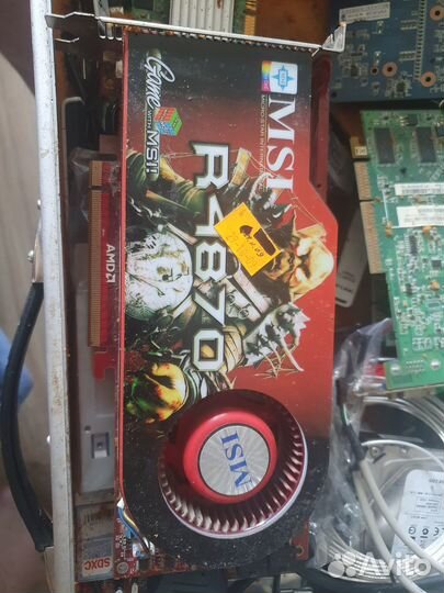 Видеокарты 5770, 5450, 4870, nv 9600GSO, 6600, CT6