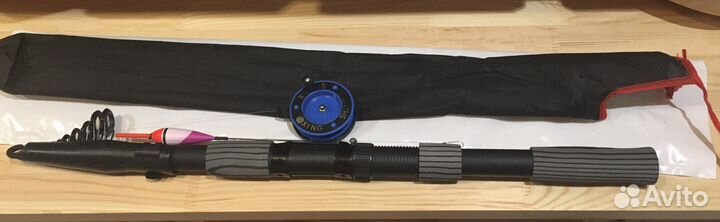 Удочка телескопическая в сборе 3,6 м, новая