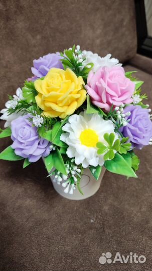 Букет из мыла