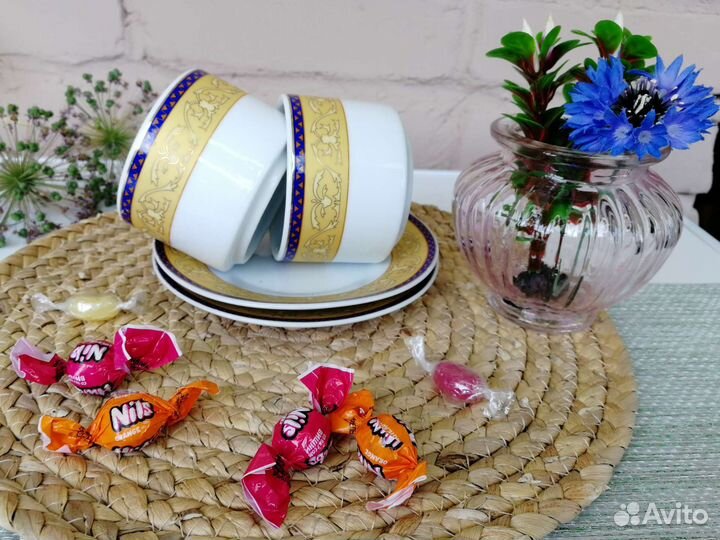 Кофейная пара вазочка в подарок