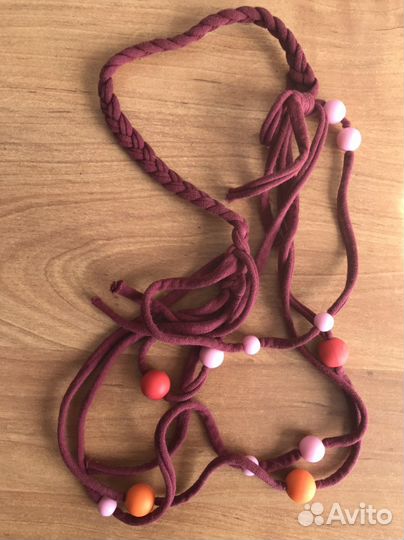 Силиконовые грызунки слингобусы бусы