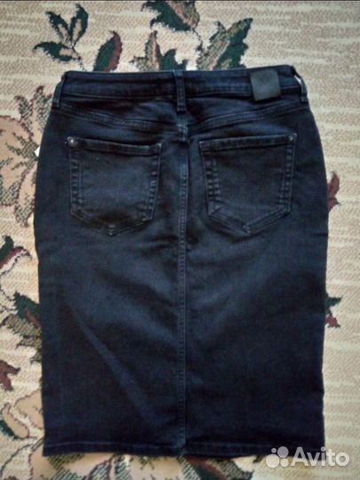 Джинсовая юбка Mango,S