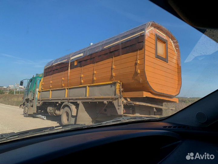 Баня-бочка от производителя