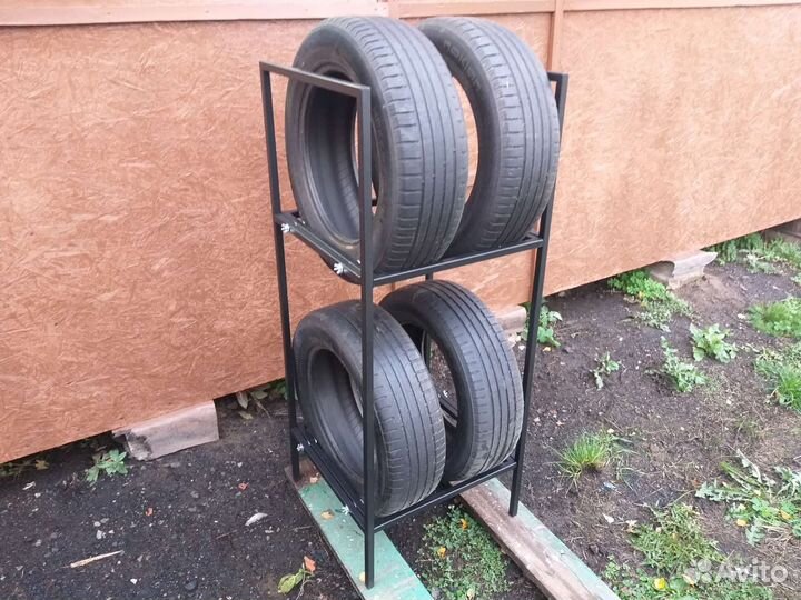 Стеллаж для хранения колес