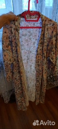 Халат с запахом