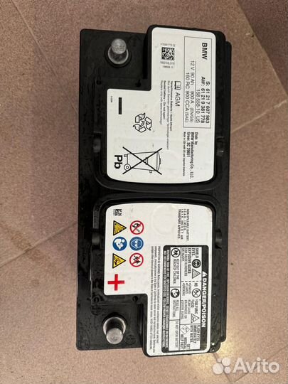 Аккумулятор 90 ач agm на х5 х6