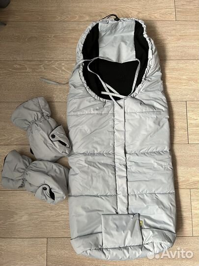 Stokke trailz 2 в 1 + конверт и муфты Leokid