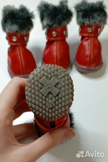 Ботиночки для мелких пород собак