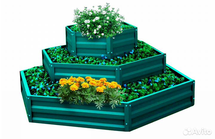 Грядки, клумбы, альпийские горки для дачи