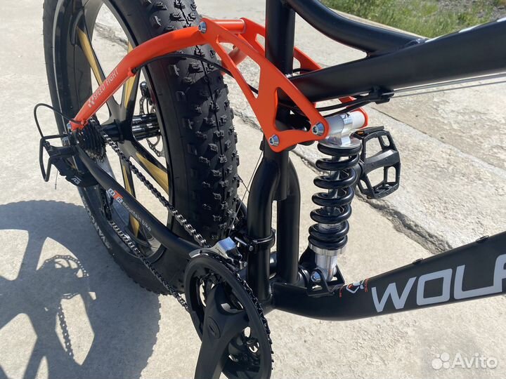 Фэт байк 26х4 двухподвес