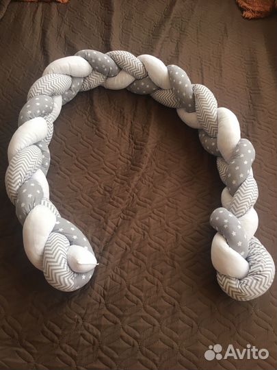 Бортик косичка