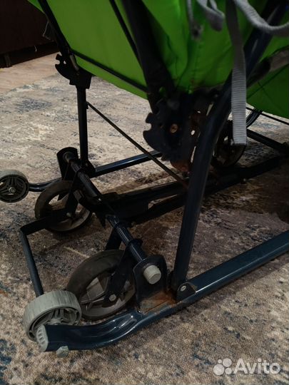 Санки коляска ника kids