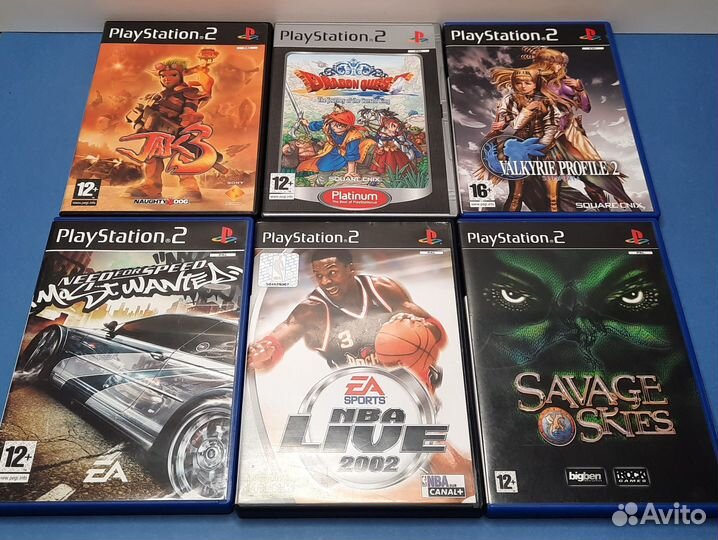 Лицензионные игры ps2
