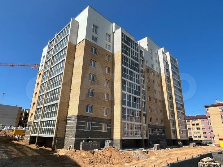 2-к. квартира, 66,2 м², 2/10 эт.