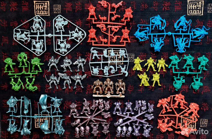 Солдатики Технолог Пираты Рыцари Индейцы 54 мм