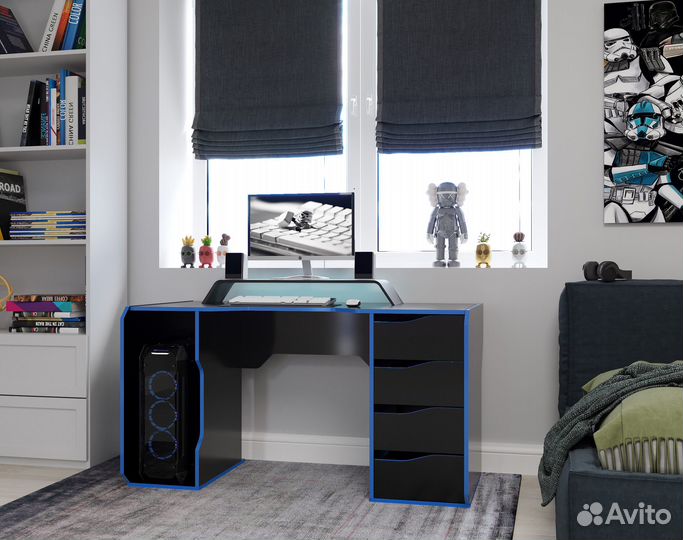 Игровые компьютерные столы геймера