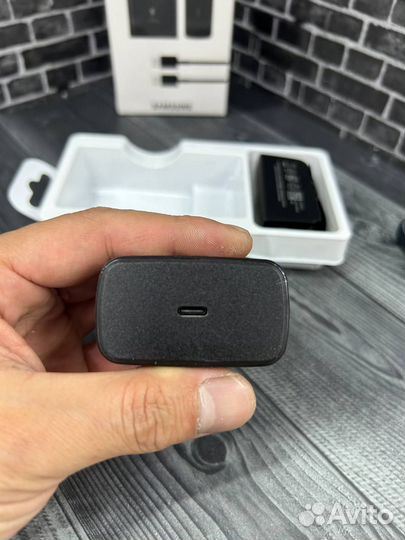 Зарядка samsung 45w Pd adapter с кабелем