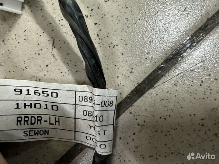 Проводка задней левой двери Киа Сиид Kia Ceed