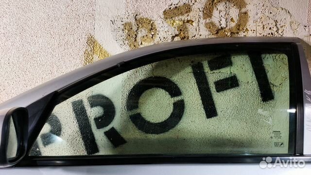 Стекло двери передней левой для Nissan Almera II