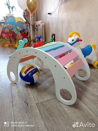 Радуга качалка