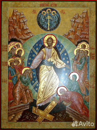 Икона Воскресение Христово. Продам