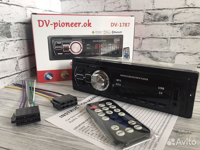 Магнитола с Bluetooth Новая