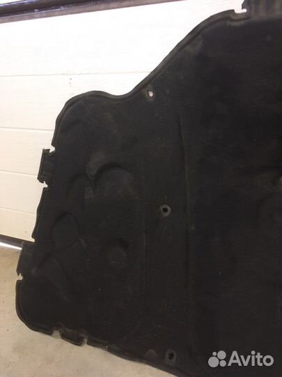 Обшивка капота bmw e60