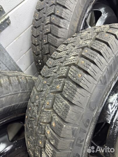 Колеса в сборе r16c зимние на газель