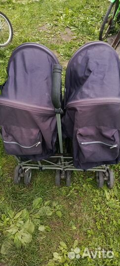 Прогулочная коляска для двойни