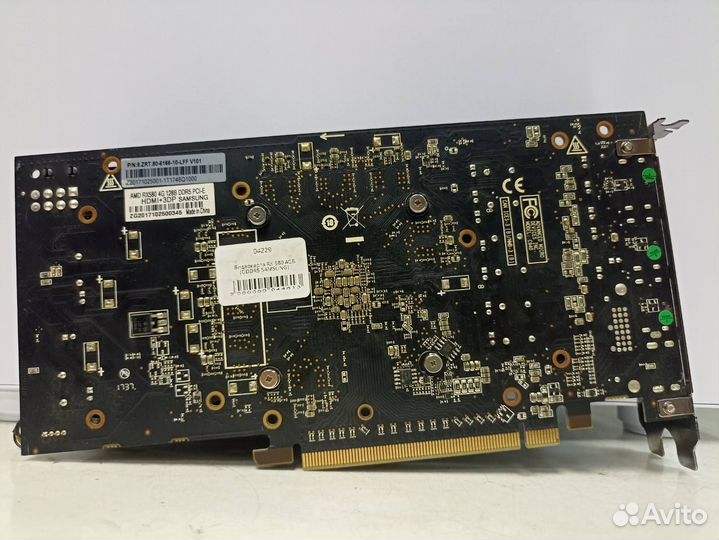 Видеокарта AMD Radeon RX580 4gb
