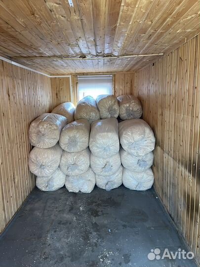 Стружка сухая древесная без пыли и примесей