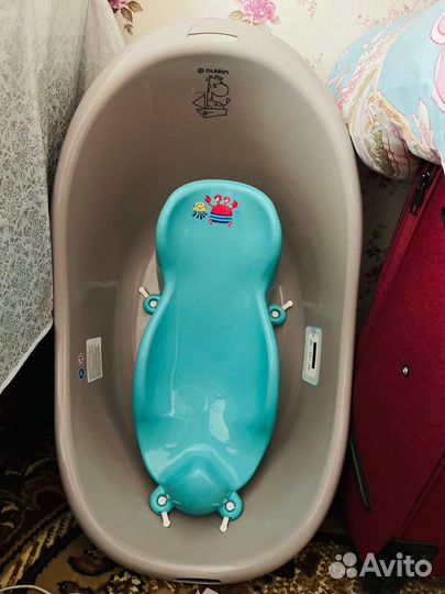Ванночка для купания olsson с горкой