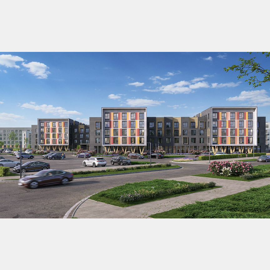 2-к. квартира, 45,1 м², 5/5 эт.