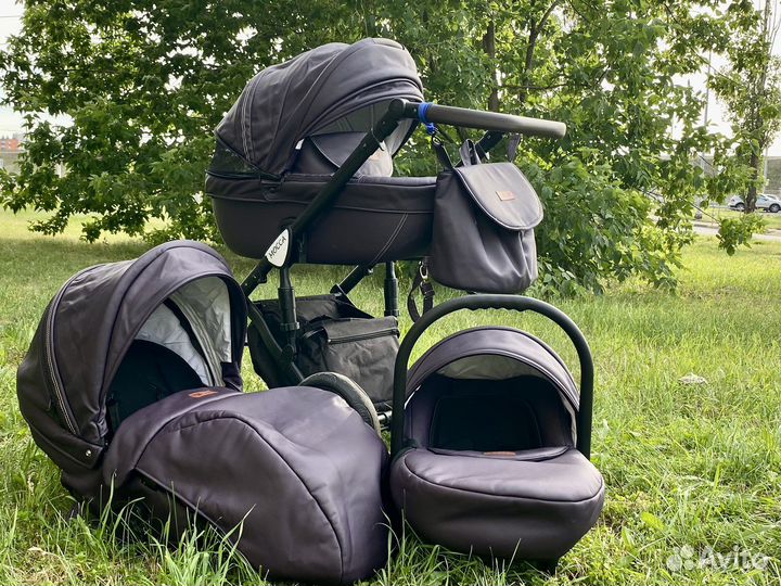 Детская коляска verdi mocca 3 в 1