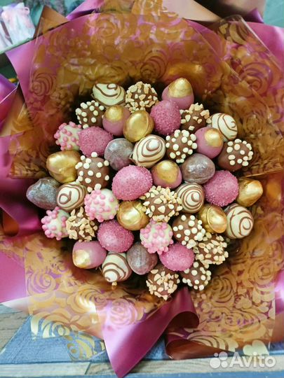 Клубничный букеты