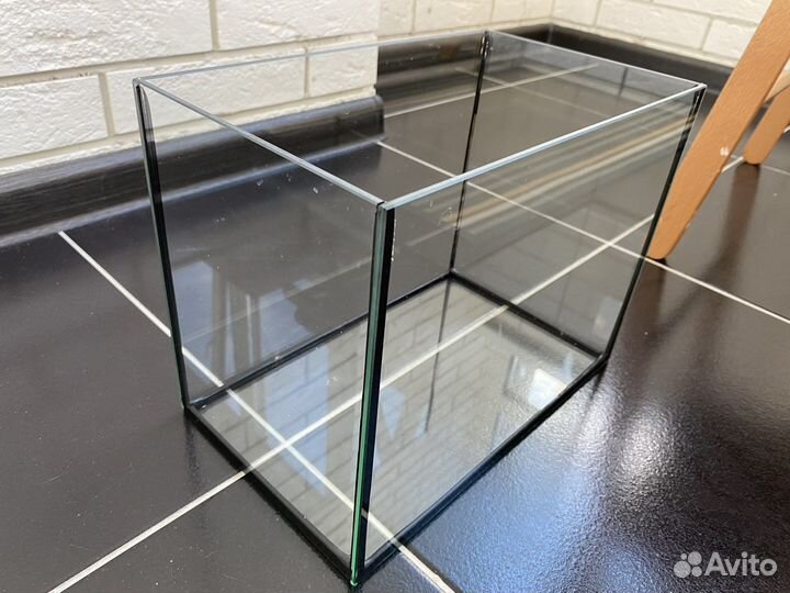 Аквариум 10 литров, сачок и наполнение