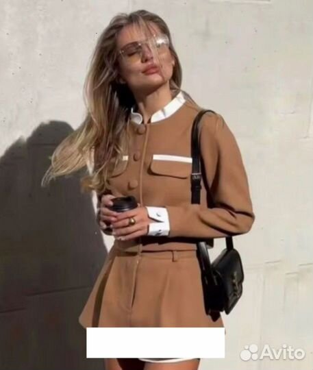 Костюм двойка с юбкой