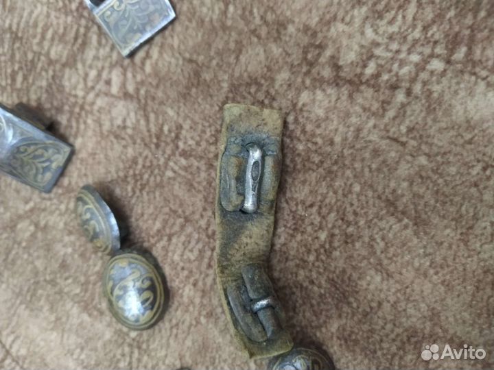 Очень древние вещи для ремня, серебро