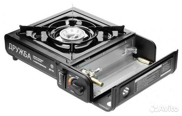 Портативная газовая плита+баллончики с газом