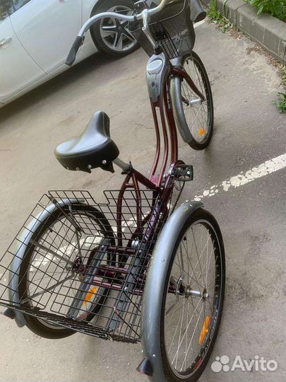 Велосипед грузовой трёхколёсный,Energi Stels