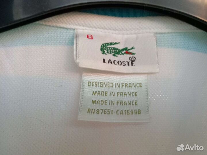 Lacoste polo. Франция