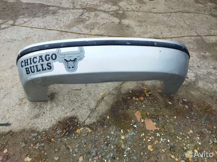 Бампер задний Skoda fabia